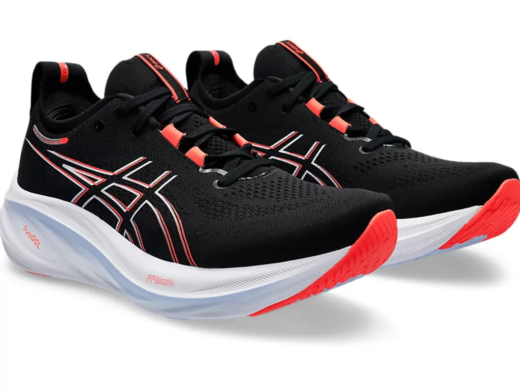 ASICS GEL-NIMBUS™ | Hardloopschoenen>GEL-NIMBUS 26 Black/True Red