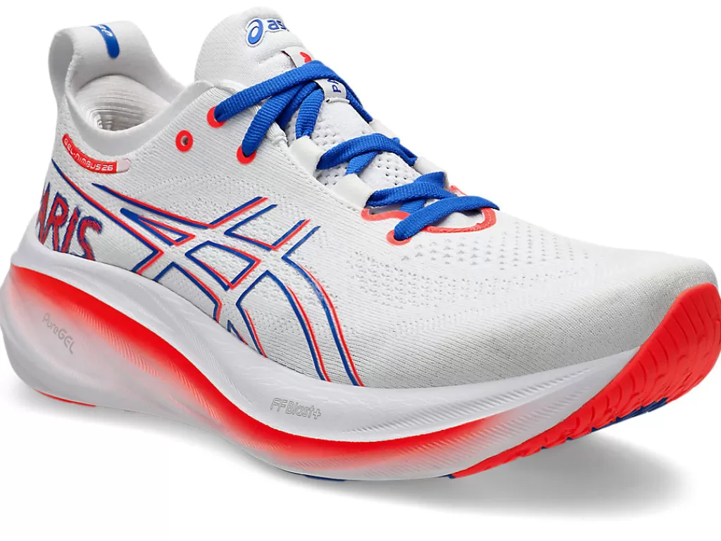 ASICS GEL-NIMBUS™ | Hardlopen>GEL-NIMBUS 26 White/Sunrise Red