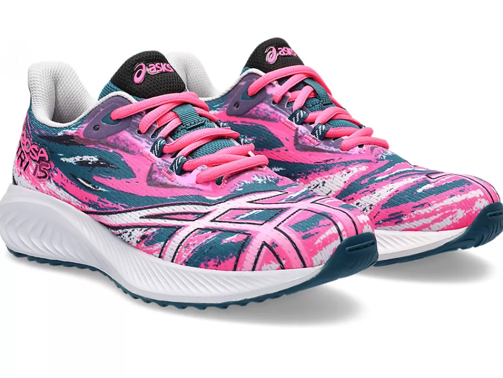 ASICS NOOSA TRI™ | Run faster>GEL-NOOSA TRI 15 GS Hot Pink/Lilac Hint