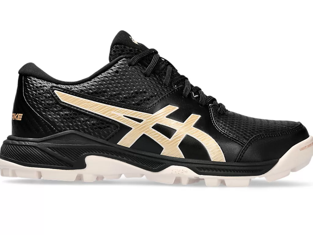 ASICS Hockey | Schoenen>GEL-PEAKE 2 Black/Champagne