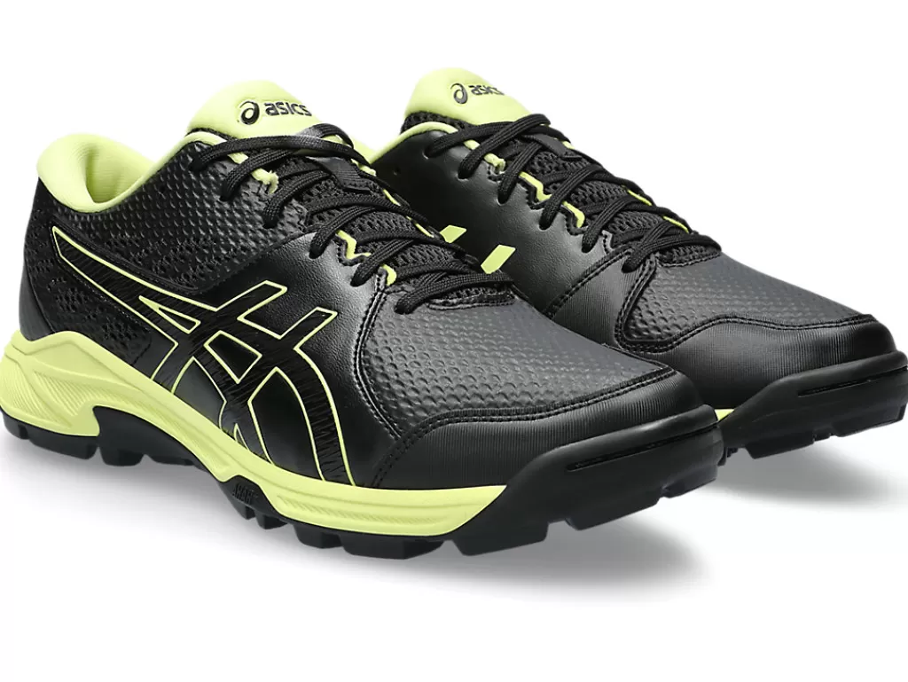 ASICS Hockey | Schoenen>GEL-PEAKE 2 Black/Glow Yellow