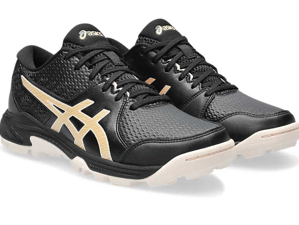 ASICS Hockey | Schoenen>GEL-PEAKE 2 Black/Champagne