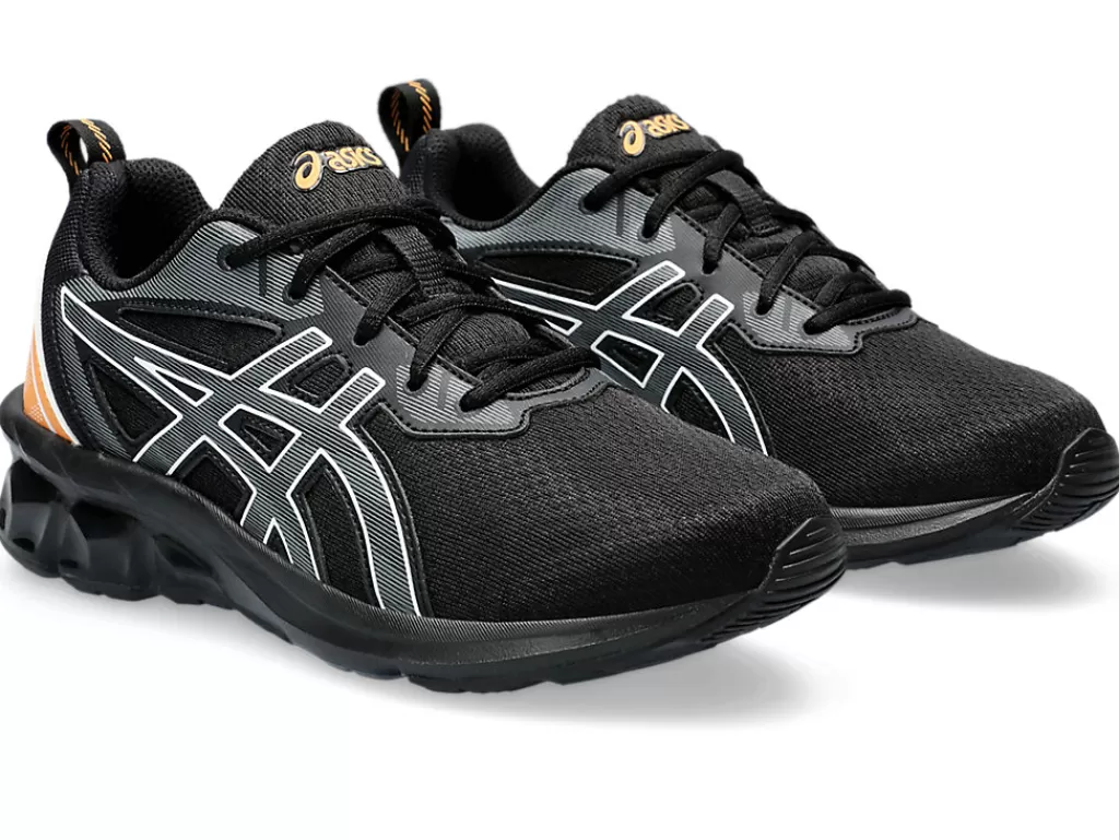 ASICS GEL-QUANTUM™ | GEL-QUANTUM>GEL-QUANTUM 90 IV GS Black/Orange Lily