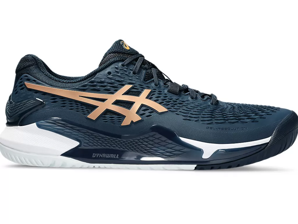 ASICS GEL-RESOLUTION™ | Tennisschoenen>GEL-RESOLUTION 9 French Blue/Pure Gold