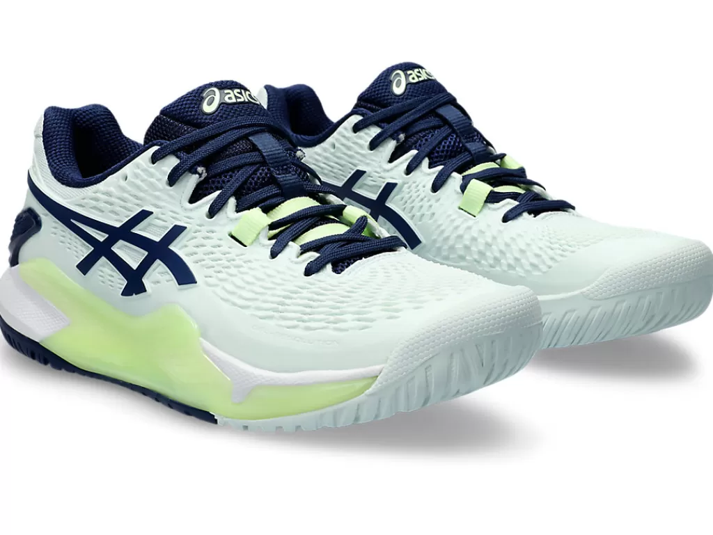 ASICS GEL-RESOLUTION™ | Tennisschoenen>GEL-RESOLUTION 9 Pale Mint/Blue Expanse