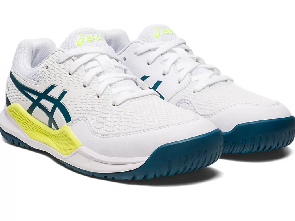 ASICS GEL-RESOLUTION™ | Tennisschoenen>GEL-RESOLUTION 9 GS White/Restful Teal