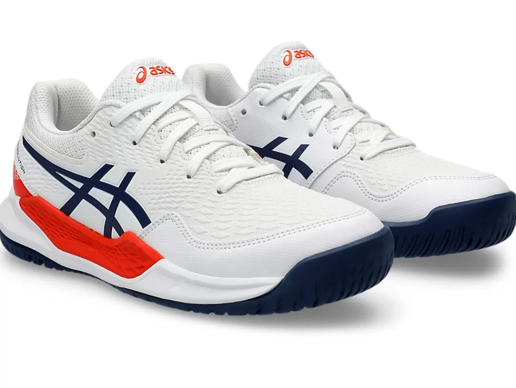 ASICS GEL-RESOLUTION™ | Tennisschoenen>GEL-RESOLUTION 9 GS White/Blue Expanse