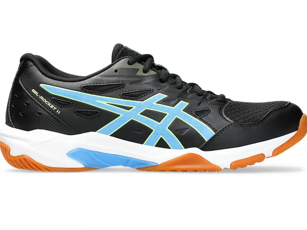 ASICS Squash & badminton | Handbal>GEL-ROCKET 11 Black/Waterscape