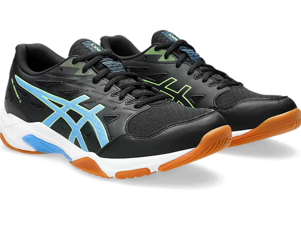 ASICS Squash & badminton | Handbal>GEL-ROCKET 11 Black/Waterscape