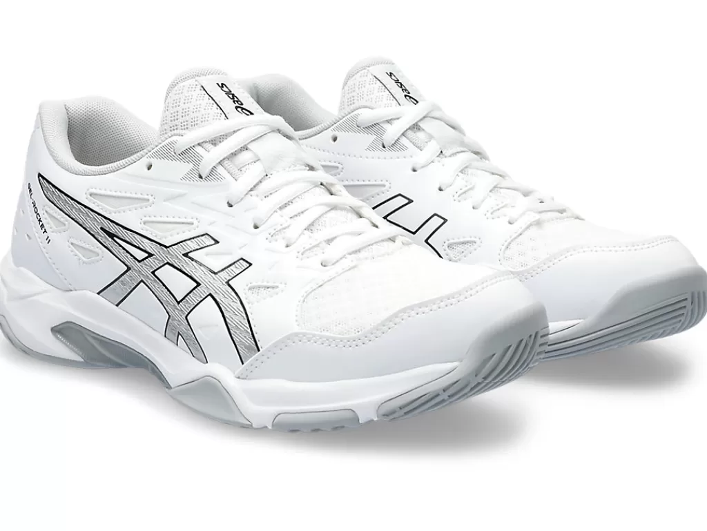 ASICS Netbal | Squash & badminton>GEL-ROCKET 11 White/Pure Silver