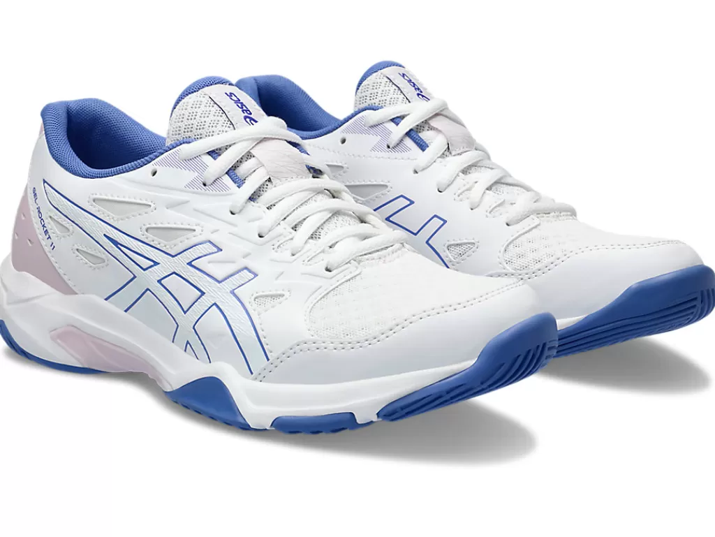 ASICS Squash & badminton | Handbal>GEL-ROCKET 11 White/Sapphire