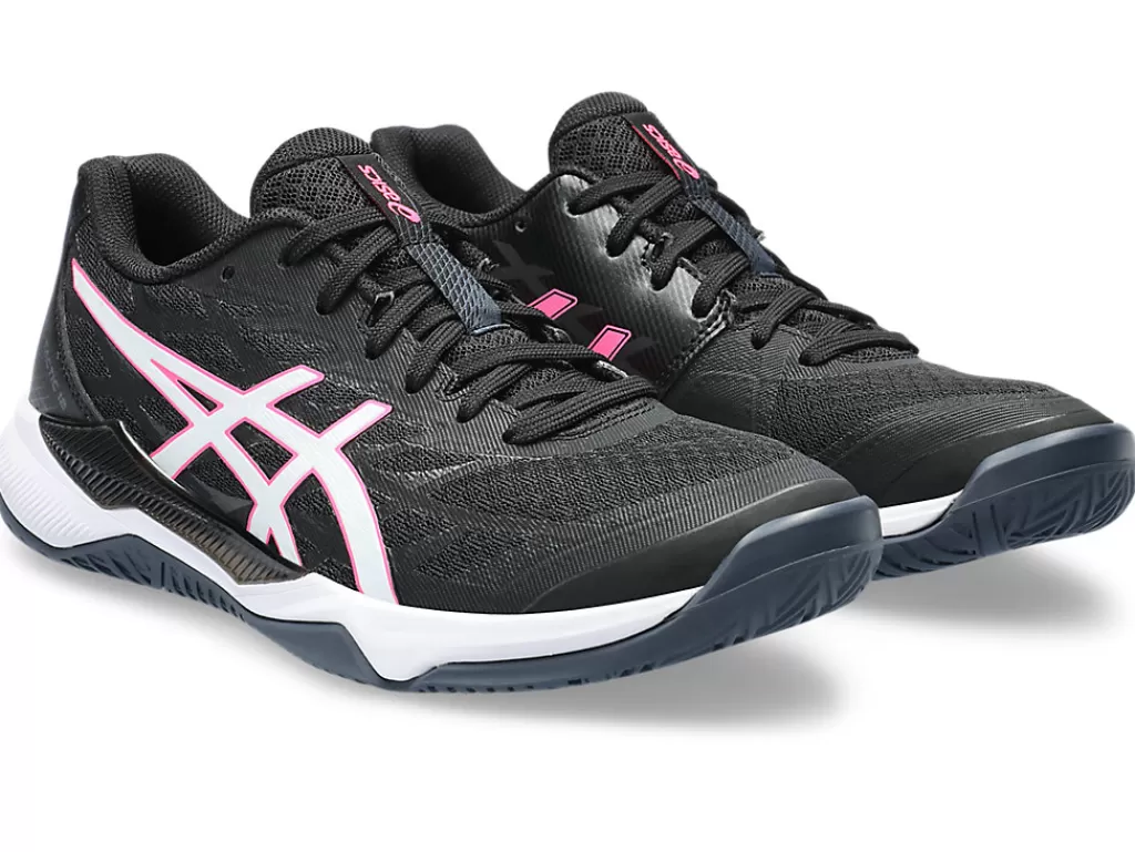 ASICS Netbal | Squash & badminton>GEL-TACTIC 12 Black/Hot Pink