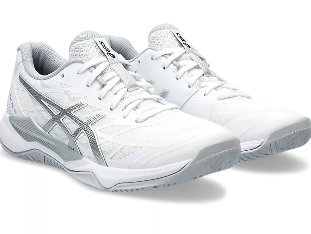 ASICS Netbal | Squash & badminton>GEL-TACTIC 12 White/Pure Silver