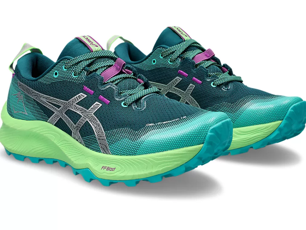 ASICS GEL-TRABUCO™ | Trail running>GEL-TRABUCO 12 Rich Teal/Pure Silver