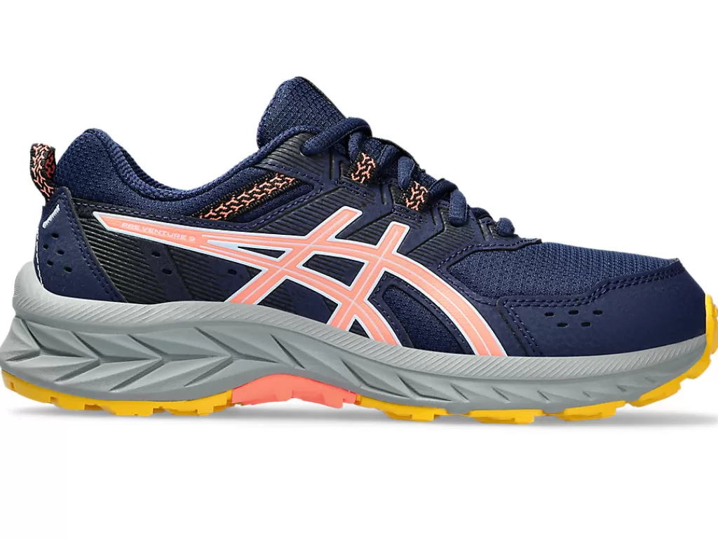 ASICS GEL-VENTURE™ | Trail running>GEL-VENTURE 9 GS Blue Expanse/Sun Coral