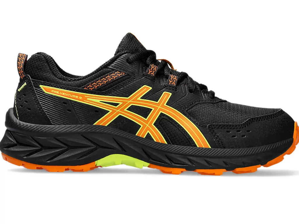 ASICS GEL-VENTURE™ | Trail running>GEL-VENTURE 9 GS Black/Bright Orange