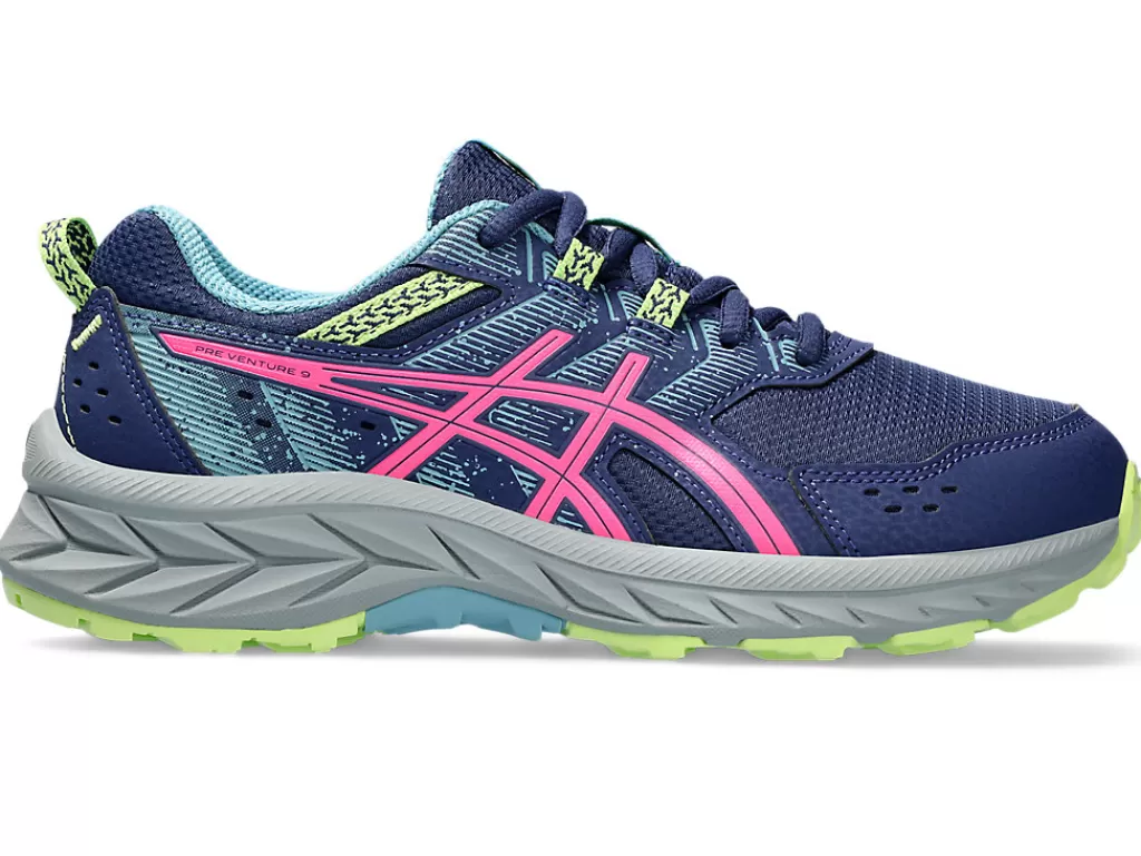 ASICS GEL-VENTURE™ | Trail running>GEL-VENTURE 9 GS Deep Ocean/Hot Pink