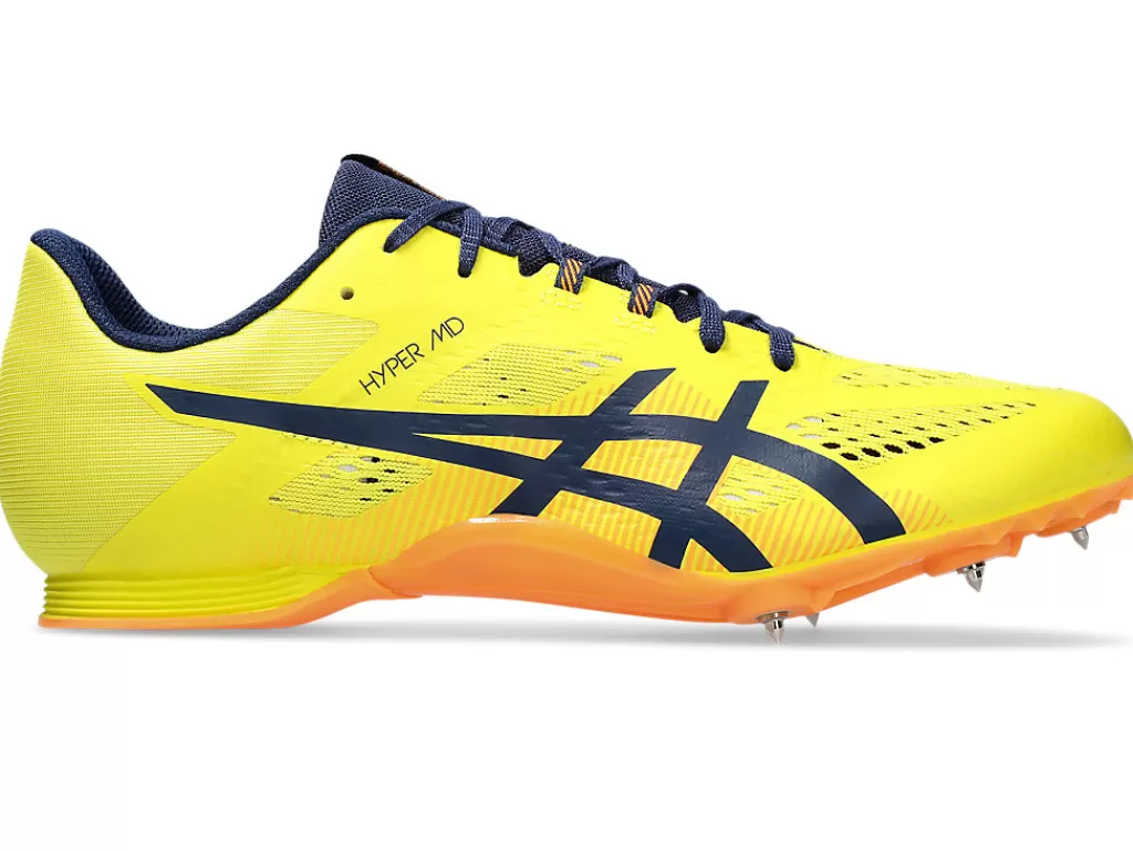 ASICS Atletiek | Schoenen>HYPER MD 8 Bright Yellow/Blue Expanse