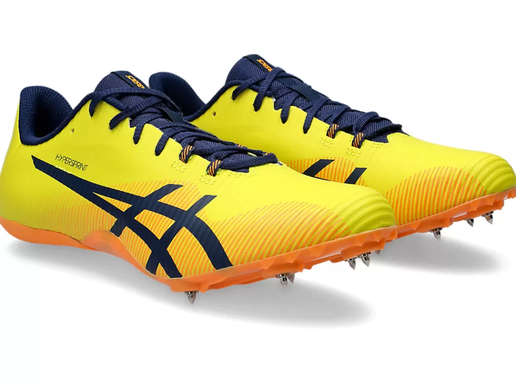 ASICS Atletiek | Schoenen>HYPERSPRINT 8 Bright Yellow/Blue Expanse