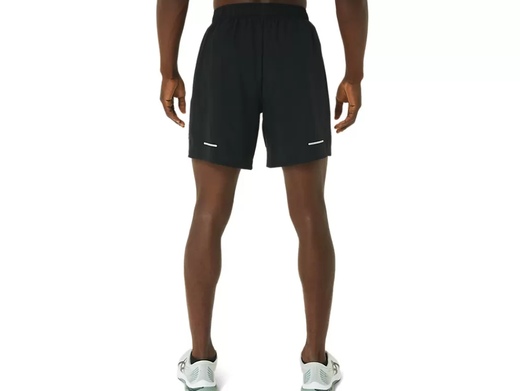 ASICS Kleding | Hardlopen>ICON SHORT Performance Black/Carrier Grey