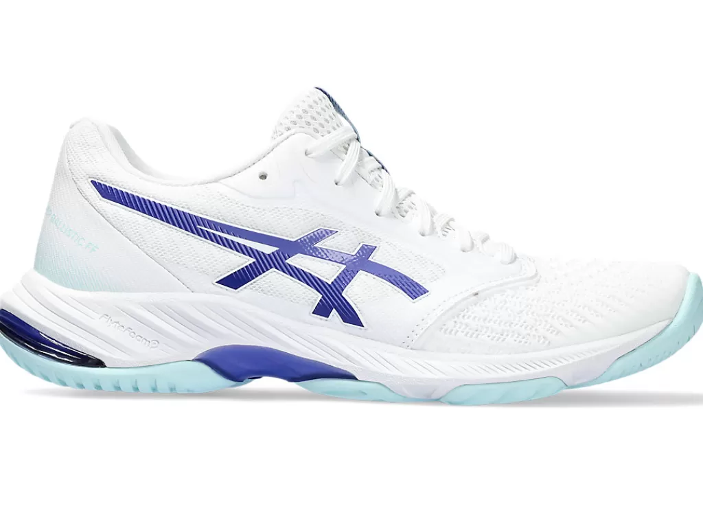 ASICS Netbal | Squash & badminton>NETBURNER BALLISTIC FF 3 White/Blue Violet