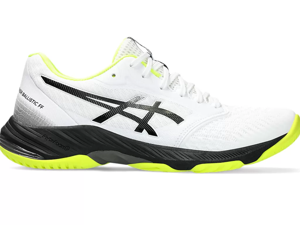 ASICS Netbal | Squash & badminton>NETBURNER BALLISTIC FF 3 White/Gunmetal