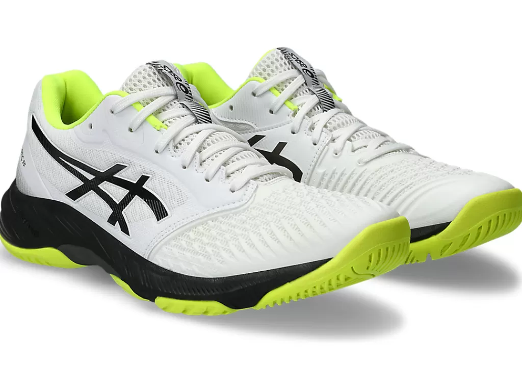 ASICS Netbal | Squash & badminton>NETBURNER BALLISTIC FF 3 White/Gunmetal