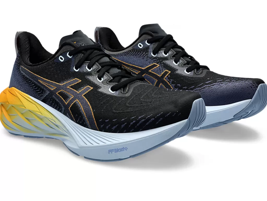 ASICS NOVABLAST™ | Run faster>NOVABLAST 4 Black/Thunder Blue