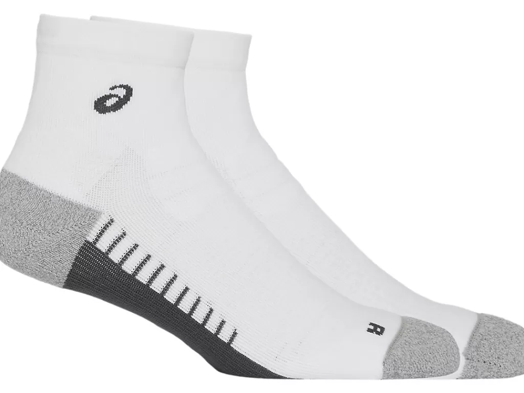 ASICS Hardlopen | Sokken>PERFORMANCE RUN SOCK QUARTER Brilliant White