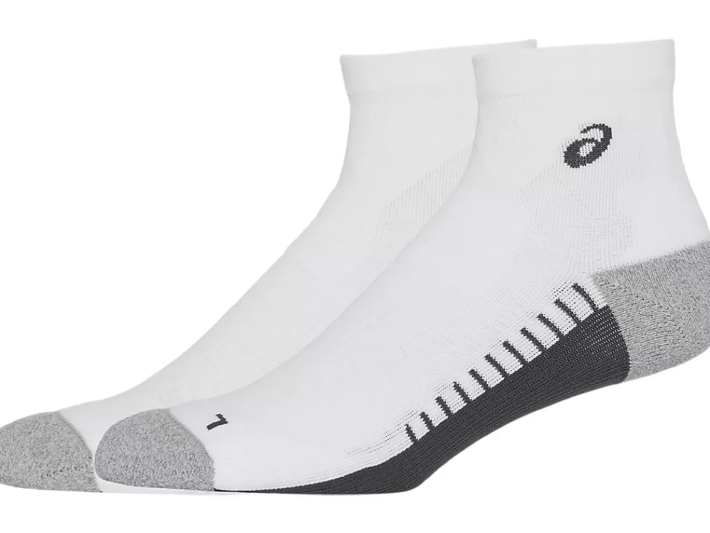 ASICS Hardlopen | Sokken>PERFORMANCE RUN SOCK QUARTER Brilliant White