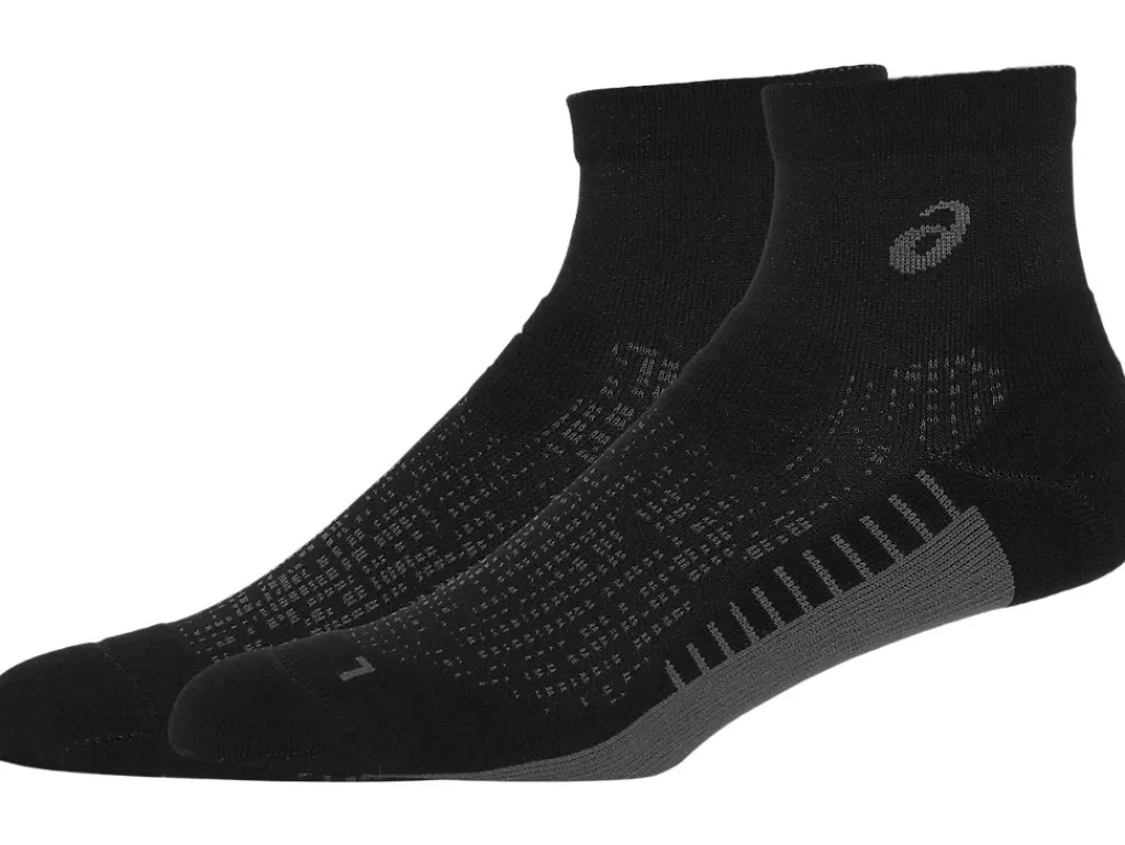 ASICS Hardlopen | Sokken>PERFORMANCE RUN SOCK QUARTER Performance Black