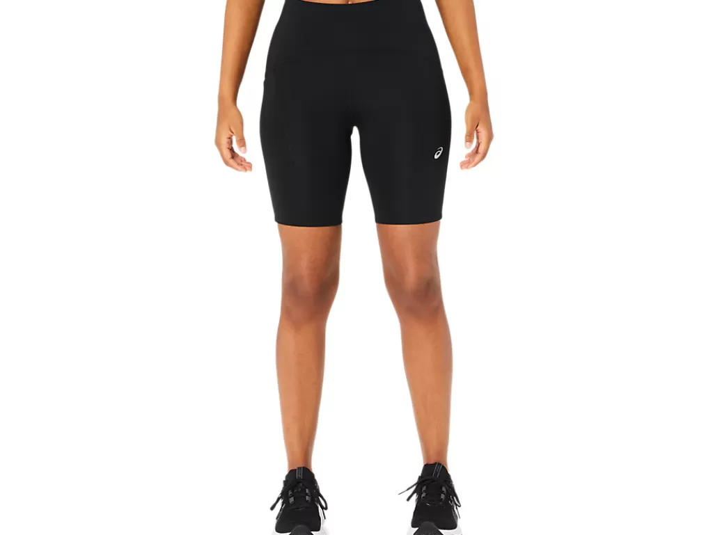 ASICS Kleding | Hardlopen>ROAD HIGH WAIST 8IN SPRINTER Performance Black