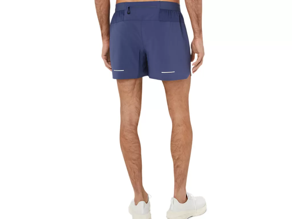 ASICS Kleding | Hardlopen>ROAD 5IN SHORT Thunder Blue