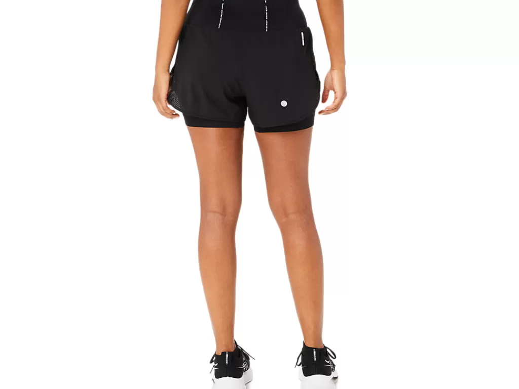 ASICS Kleding | Shorts>ROAD 2-N-1 3.5IN SHORT Performance Black/Performance Black