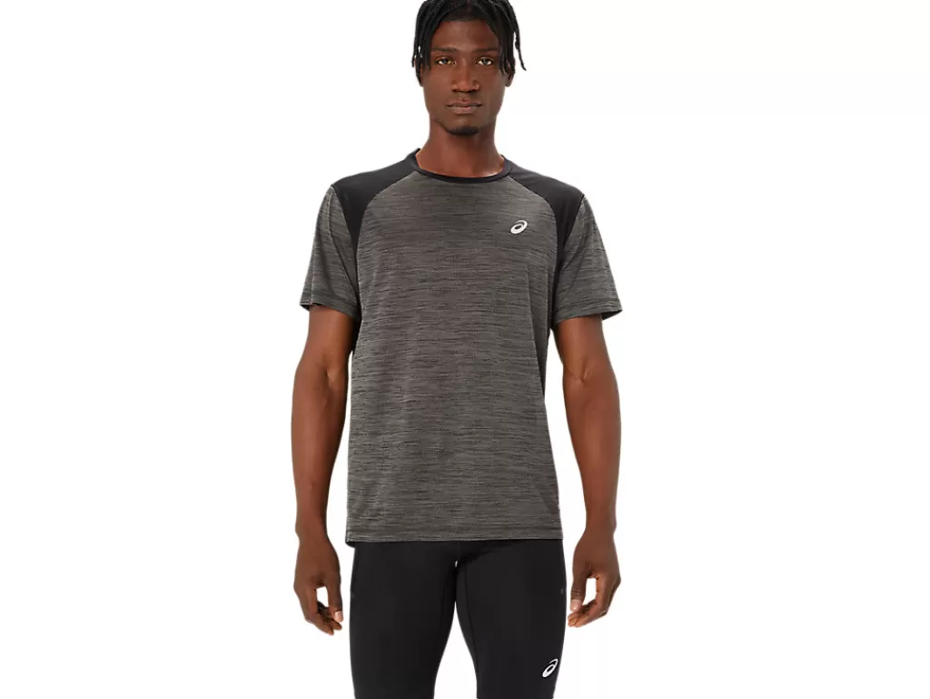 ASICS Kleding | Hardlopen>ROAD SS TOP Performance Black