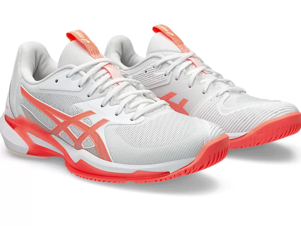 ASICS SOLUTION SPEED™ FF | Tennisschoenen>SOLUTION SPEED FF 3 White/Sun Coral