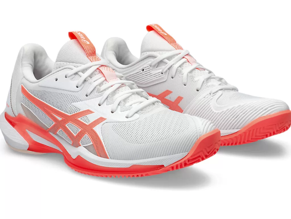 ASICS SOLUTION SPEED™ FF | Tennisschoenen>SOLUTION SPEED FF 3 CLAY White/Sun Coral