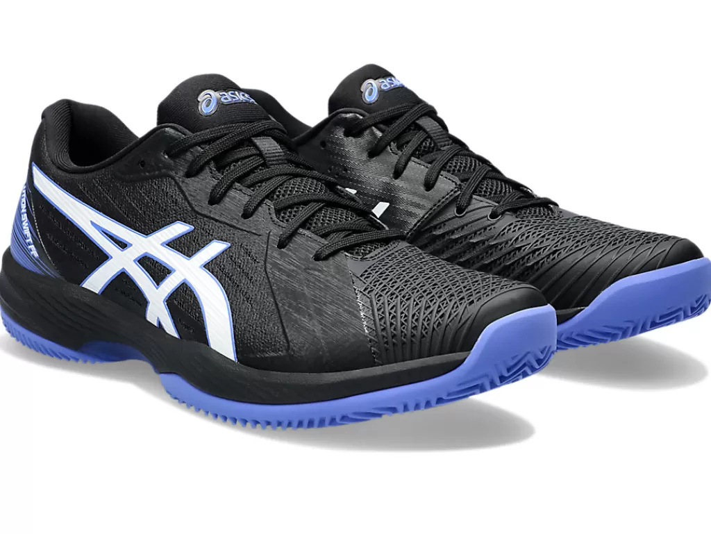 ASICS Tennisschoenen | Tennis>SOLUTION SWIFT FF CLAY Black/Sapphire