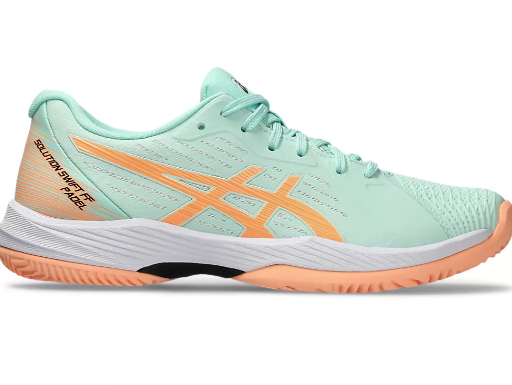 ASICS Padel | Padel>SOLUTION SWIFT FF PADEL Mint Tint/Bright Sunstone