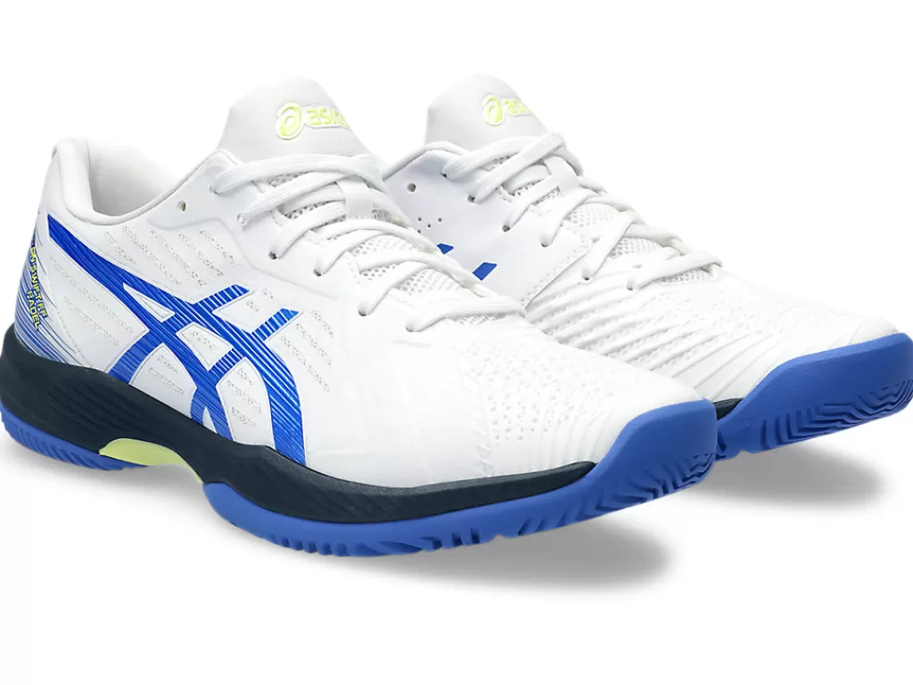 ASICS Padel | Padel>SOLUTION SWIFT FF PADEL White/Illusion Blue