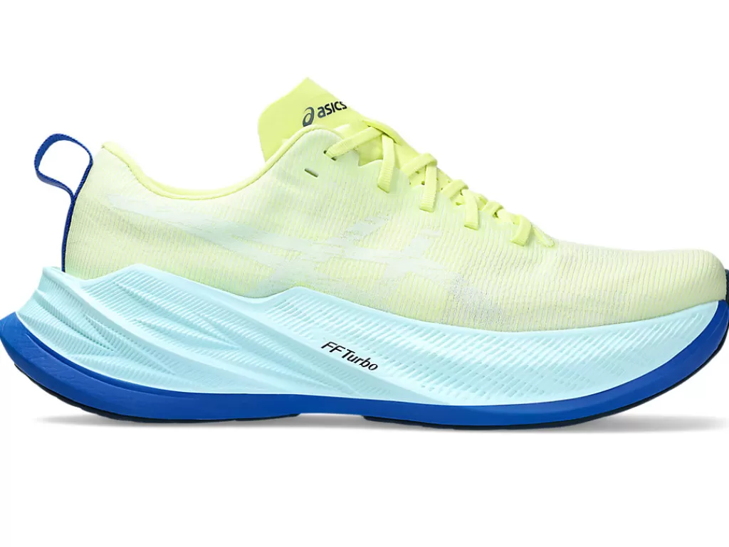 ASICS Run faster | Hardloopschoenen>SUPERBLAST Glow Yellow/Aquamarine