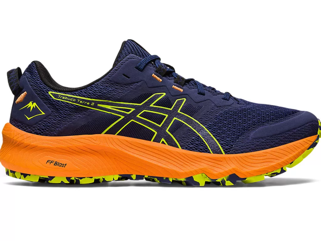 ASICS Trail running | Trailschoenen & wandelschoenen>Trabuco Terra 2 Deep Ocean/Neon Lime