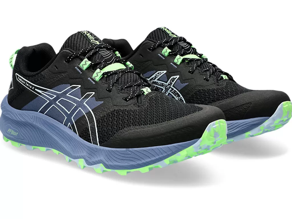 ASICS Trail running | GEL-FUJITRABUCO™>Trabuco Terra 2 Black/Light Blue