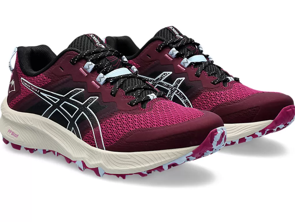 ASICS Trail running | GEL-FUJITRABUCO™>Trabuco Terra 2 Blackberry/Light Blue