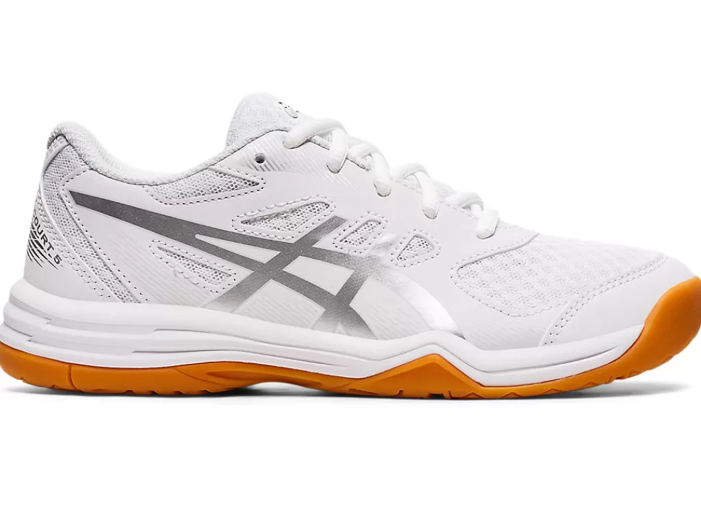 ASICS Squash & badminton | Handbal>UPCOURT 5 GS White/Pure Silver