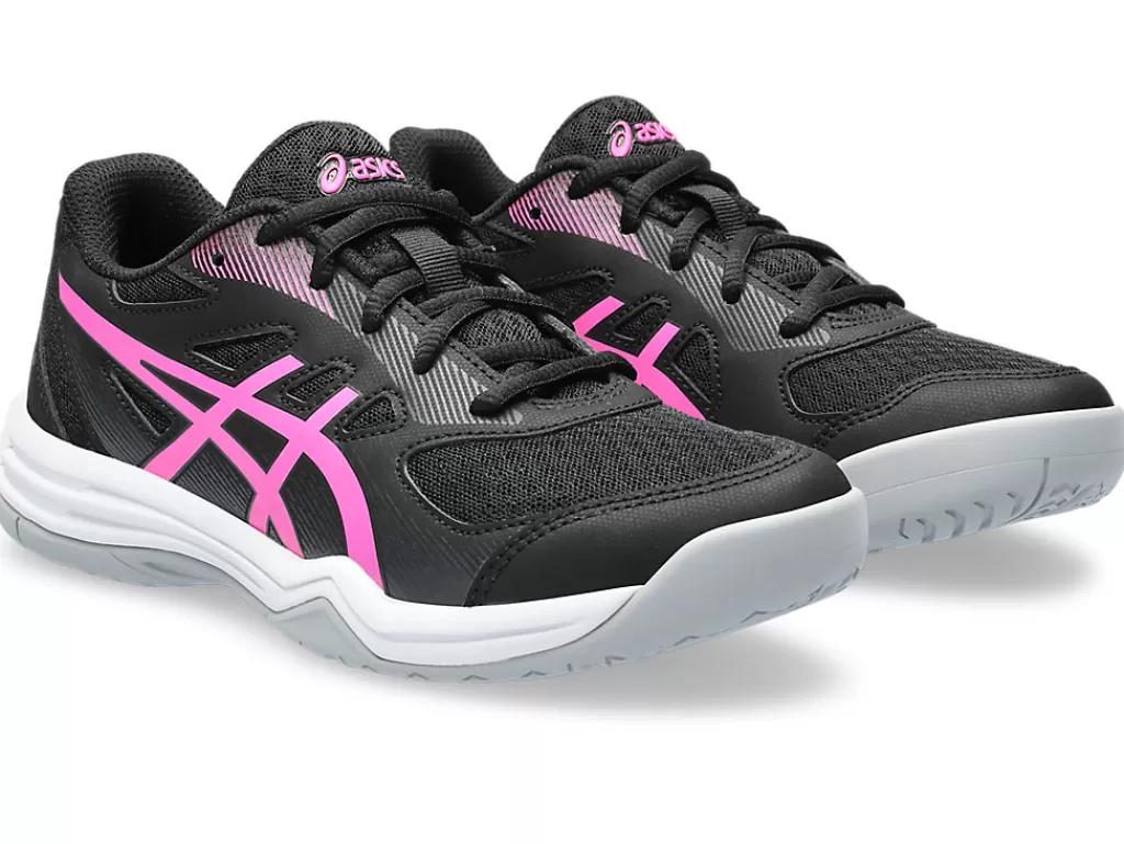 ASICS Netbal | Squash & badminton>UPCOURT 5 GS Black/Hot Pink